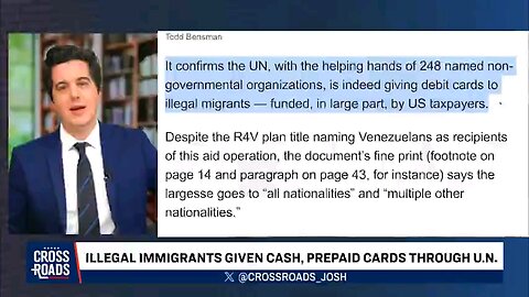 It has been revealed that, as part of Agenda 2030, the UN is funding the mass immigration