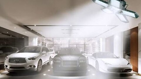 LED Garage Deformable Ceiling Light