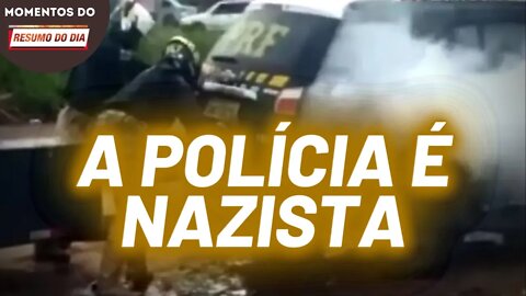 Polícia asfixia trabalhador com gás em viatura | Momentos