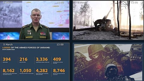 05.03.23 ⚡️ Russian Defence Ministry report on the progress of the deNAZIfication of Ukraine