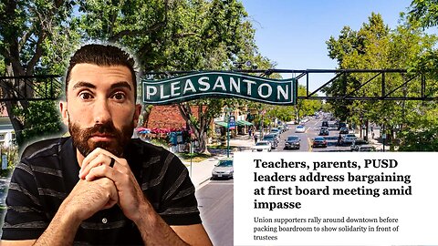 Pleasanton CA news: Teachers request for HIGHER PAY (In negotiations with district) 11/1/23