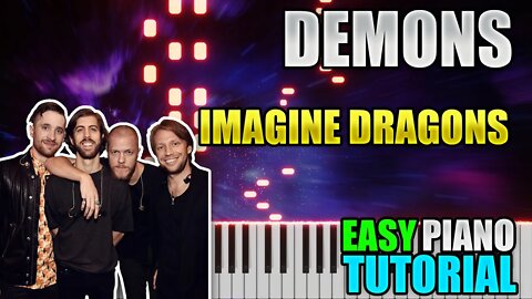 Demons - Imagine Dragons | Easy Piano Lesson