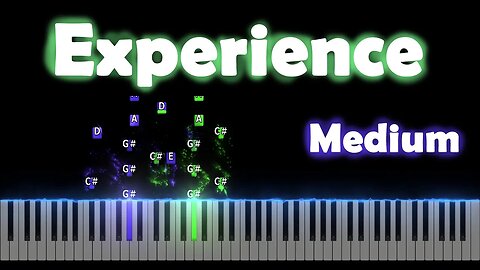 Experience Ludovico Einaudi Piano Medium Tutorial