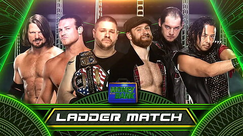 Money In The Bank Ladder Match 2017 - Highlights.