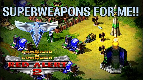 Red Alert 2 | 1 vs 7 Brutal AI | All The Fury for 8 Players | Superweapons On