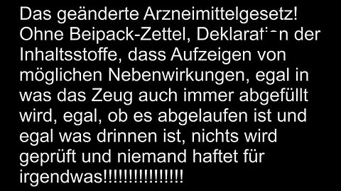 Änderungen im Arzneimittelgesetz für den Corona Impfstoff