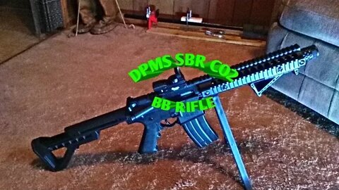 DPMS SBR CO2 BB RIFLE * semi / full auto