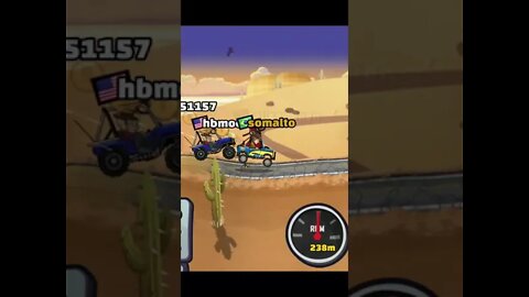 Hill Climb Racing 2 #11 - New desert cup - Perfect somersault!!(meme) - #Shorts