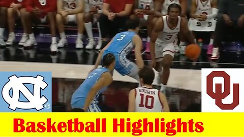 #7 Oklahoma vs #11 North Carolina Basketball Game Highlights 12 20 2023