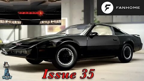 BUILDING THE KNIGHT RIDER K.I.T.T. ISSUE 35 #fanhome #knightrider