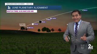 WMAR-2 News Cesar Cornejo Thursday weather