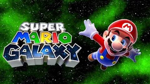 If I touch something green, the video ends - Super Mario Galaxy