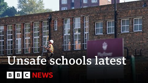 Hundreds of school buildings shut in England over concrete safety fears