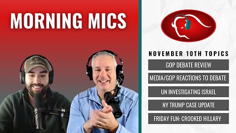 LIVE! Morning Mics 11.10.23