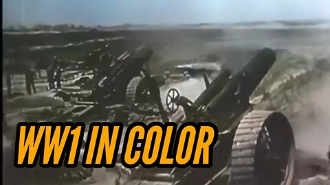 WW1 in Colour Battle of Menin Road Combat Footage [Colorized]