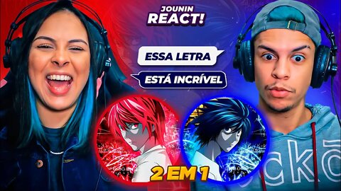 2 EM 1 - VG BEATS | Rap do Kira & Rap do L | [React Rap Nerd] 🔥