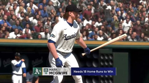 MLB The Show 22 Mark McGwire VS Jose Canseco