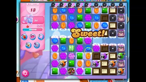 Candy Crush Level 5801 Talkthrough, 22 Moves 0 Boosters