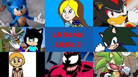 LA Sonic Little 2 Part 10: Spending Time With The Rascal Family/LA Sonic and Natalie's Movie Night