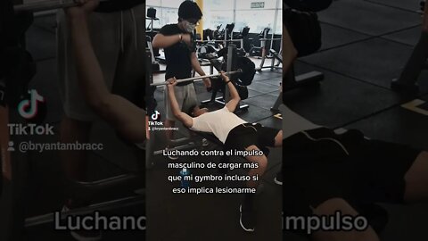 Luchando Contra el Impulso Masculino de Cargar Más que mi Gymbro ☠️