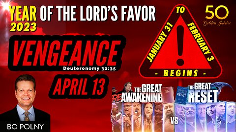 ALERT Begins Jan 31-Feb 3!! VENGEANCE April 13!! Bo Polny