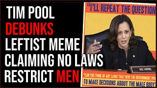 Tim Pool DEBUNKS Liberal Meme About Roe