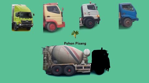 Menebak Gambar Kepala Mobil Truk Molen Dengan Benar