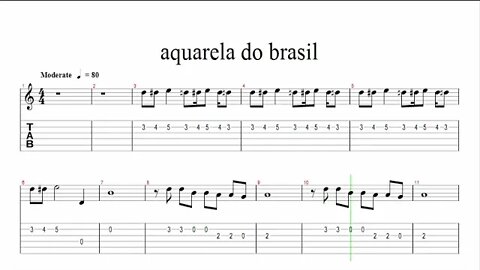 AQUARELA DO BRASIL ... [ SOLO ]prof. Jaime Toledo