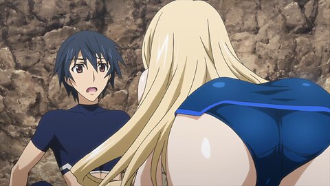 Infinite Stratos - Cecilia and Houki rivalry