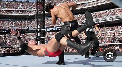 Randy Orton Hits Seth Rollins With A Jaw Dropping RKO