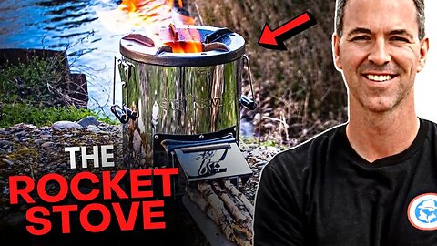 Cooking Survival Food Using the ROCKET STOVE - SilverFire Survival Stove