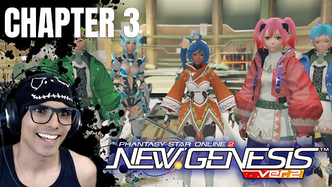 11) Phantasy Star Online 2: New Genesis - Chapter 3 Pt.2 Playthrough Gameplay