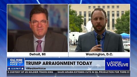 President Trump Arrives at D.C. Courthouse for Arraignment