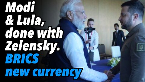 Modi and Lula, done dealing with Zelensky. BRICS new currency