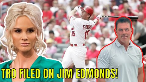 RHOC Star Meghan King HITS Angels' Legend JIM EDMONDS with a Temporary RESTRAINING ORDER!