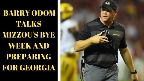 Mizzou Head Coach Barry Odom Talks Bye Week and Georgia