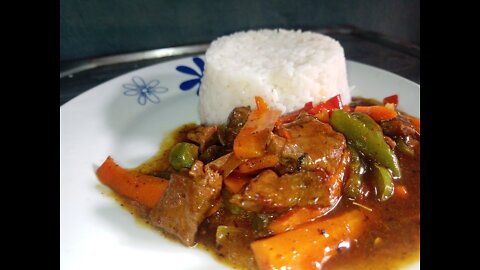 How To Cook Beef Stir fry vegetable sauce