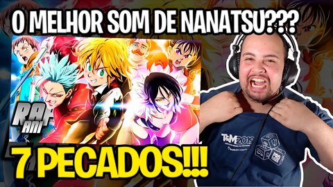 REACT Rap dos 7 Pecados Capitais 『 Nanatsu no Taizai 』| URT (@Prod Hunter)