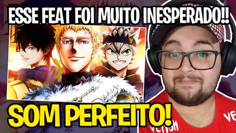 REACT ♪ ELITE DE CLOVER 👑⚔ (Black Clover) | 15 Personagens 1 Rap | LexClash Feat Membros