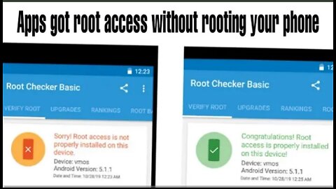 Apps got root access without rooting your phone.