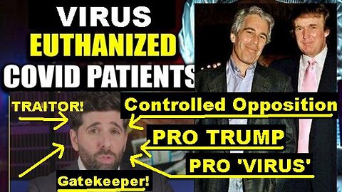 Controlled Opp Psyop PRO 'Virus' & Pedo TRUMP Gatekeeper 'The People's Voice' in Plain Sight!