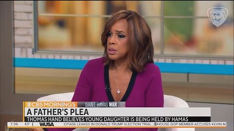 CBS’s Gayle King’s Disgusting Question To Father of Israeli Hostage