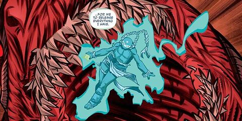 Venus sacrifices herself to save her brethren in issue #150