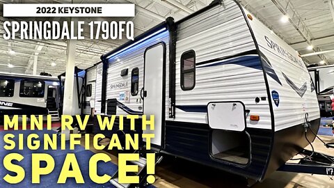 Spacious Lightweight Starter RV | 2022 Keystone Springdale 1790FQ