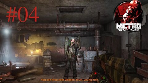 METRO 2033 - Parte 4 : Tentando jogar em stealth e ''Khan'' !! - Gameplay PT-BR