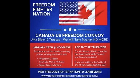 Canadian Truckers Video Compilation - Mandate Freedom