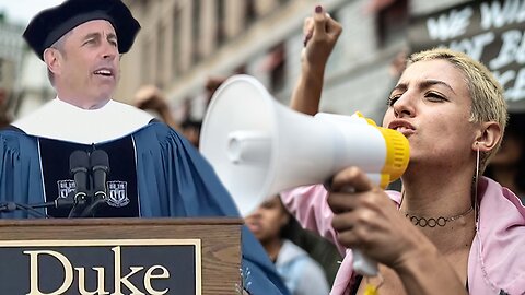 Jerry Seinfeld's speech protested at Duke University, students walk out