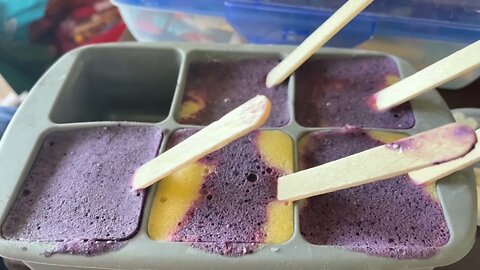 Making homemade popsicles #everybitcountschallenge