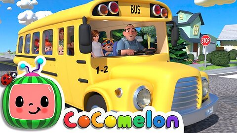 Wheels on the Bus | CoComelon Nursery Rhymes & Kids Songs