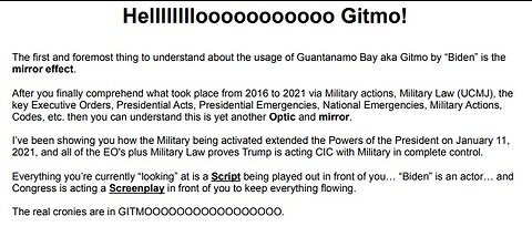 After Dark Fri May 12, 2023 Hello Gitmo & Actors by Derek Johnson, Ep 7